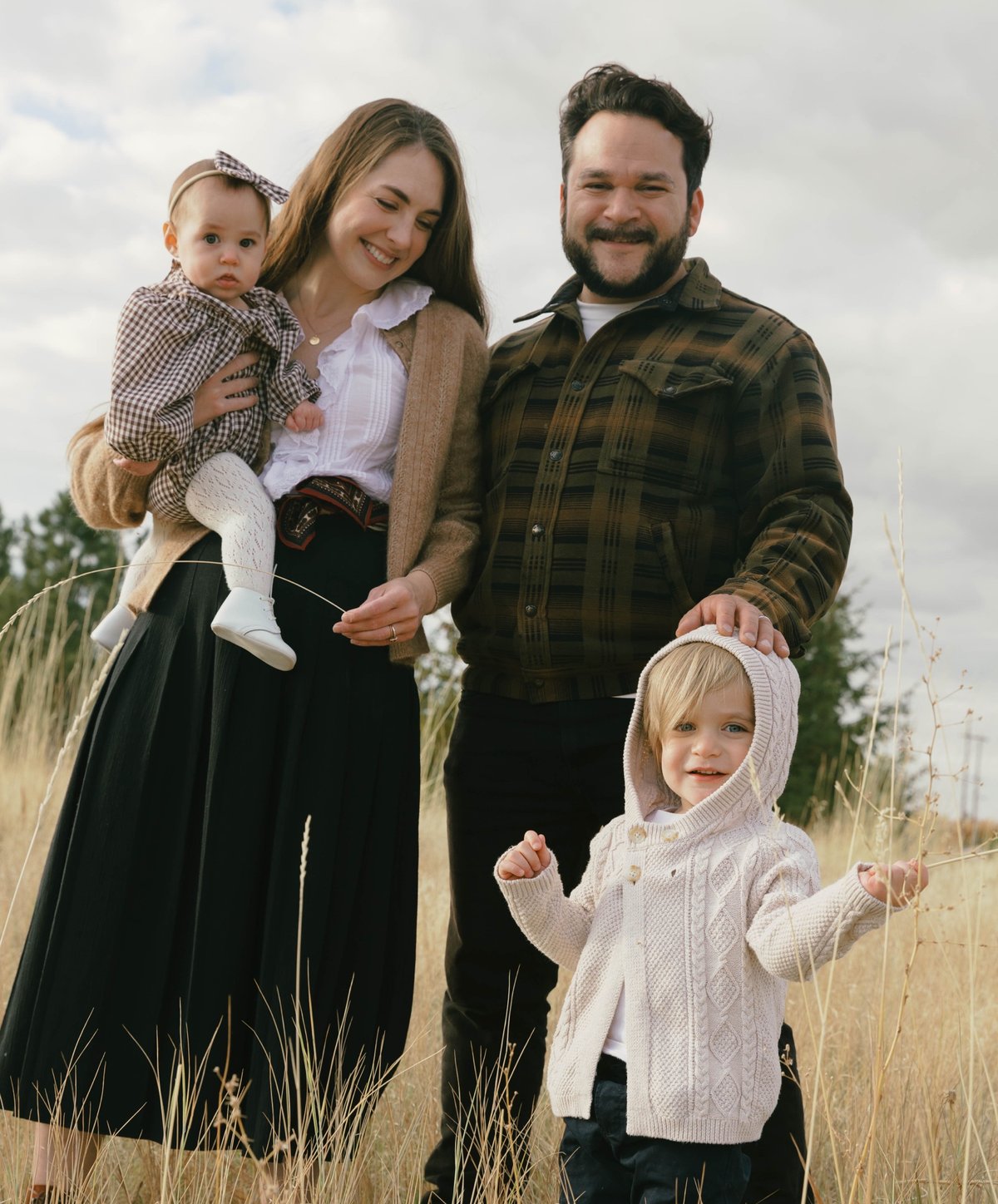 John Slagboom with his family